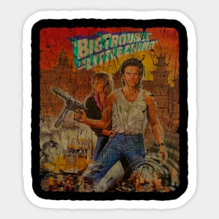 BIG TROUBLE IN LITTLE CHINA 80S Sticker